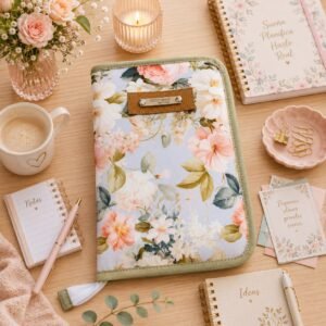 Organizador A5 o Pediátrico #flores