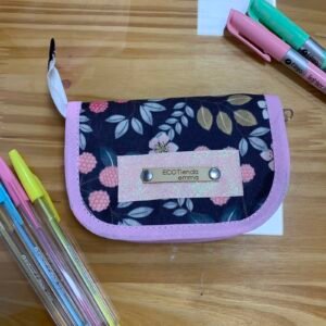 Billetera # rosa y azul